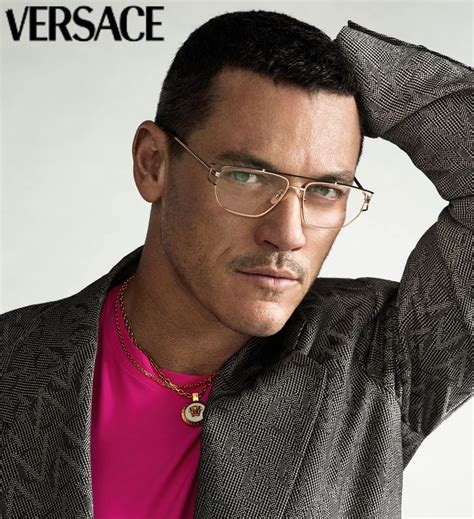 mens versace eye glasses